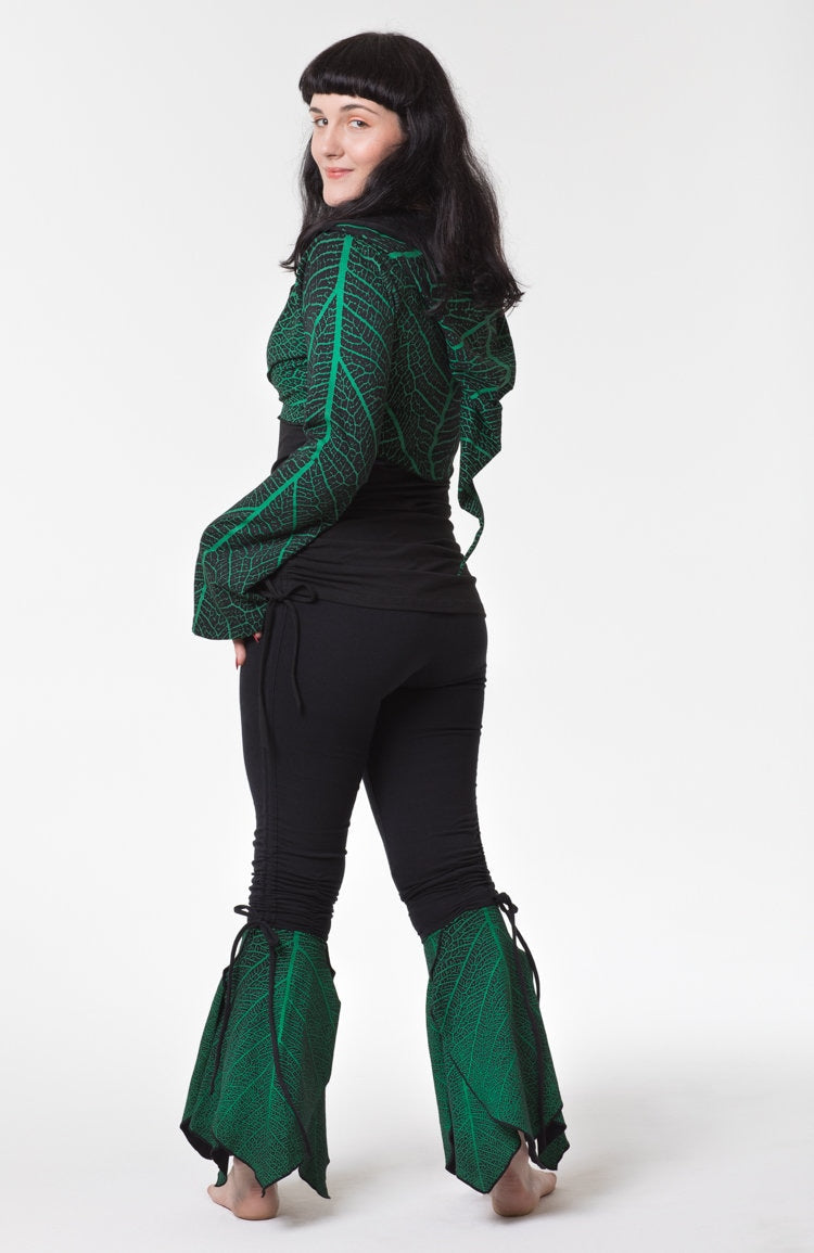 Leaf Flares - Petal Pants - Long Pants - Organic Fabric